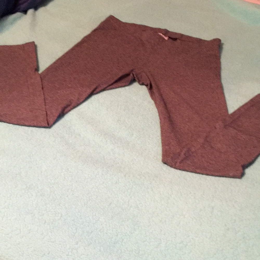 Gray work out pants